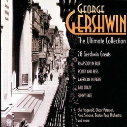 The Ultimate Collection - George Gershwin Soundtrack (Various Artists, George Gershwin) - CD cover