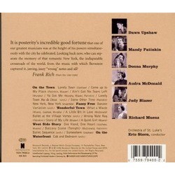 Leonard Bernstein's New York Soundtrack (Various Artists, Leonard Bernstein) - CD Back cover