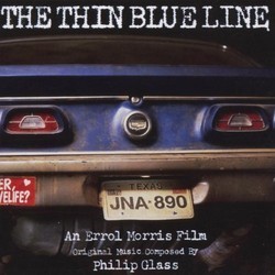 The Thin Blue Line Soundtrack (Philip Glass) - CD cover