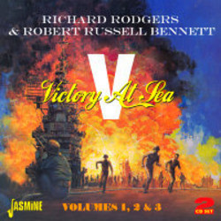 Victory at Sea - Volumes 1, 2 & 3 Soundtrack (Robert Russell Bennett, Richard Rodgers) - CD cover