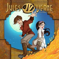 The Extraordinary Adventures of Jules Verne Soundtrack (Antongiulio Frulio) - CD cover