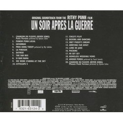 Un Soir Aprs la Guerre Soundtrack (Marc Marder) - CD Back cover