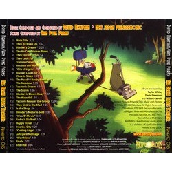 The Brave Little Toaster Soundtrack (David Newman, Van Dyke Parks) - CD Back cover