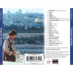L'Amante Perduto Soundtrack (Paolo Buonvino) - CD Back cover