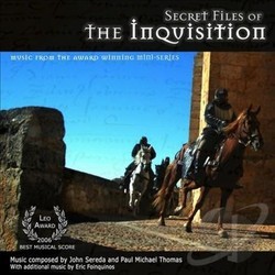 Secret Files of the Inquisition Soundtrack (Eric Foinquinos, Paul Michael Thomas, John Sereda) - CD cover
