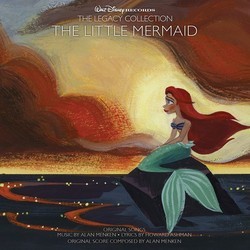 The Little Mermaid Soundtrack (Alan Menken) - CD cover