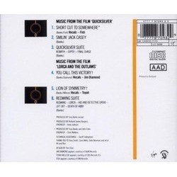 Soundtracks - Tony Banks Soundtrack (Tony Banks) - CD Back cover