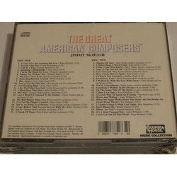 The Great American Composers: Jimmy McHugh Soundtrack (Various Artists, Jimmy McHugh) - CD Back cover