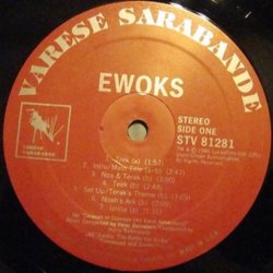 Ewoks: Caravan of Courage / The Battle for Endor Soundtrack (Peter Bernstein) - cd-inlay