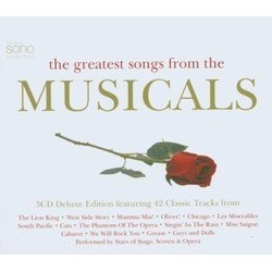 The Greatest Songs From The Musicals Soundtrack (Various Artists, Various Artists, Various Artists) - CD cover
