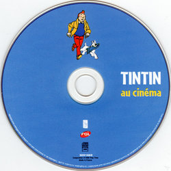 Tintin au Cinma Soundtrack (Jacques Brel, Pierre Delano, Antoine Duhamel, Tim Morgan, Joseph Nol, Ray Parker, Andr Popp, Franois Rauber, Tom Szczesniak) - cd-inlay