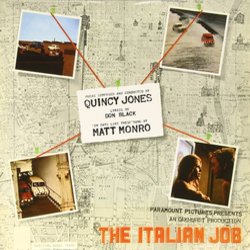 The Italian Job Soundtrack (Quincy Jones) - CD cover
