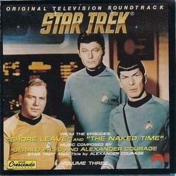 Star Trek: Volume Three Soundtrack (Alexander Courage, Gerald Fried) - CD cover