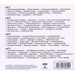 Die 85 Grten Film-und TV-Melodien - Martin Bttcher Soundtrack (Various Artists, Martin Bttcher) - CD Back cover