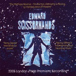Edward Scissorhands Soundtrack (Terry Davies, Danny Elfman) - CD cover