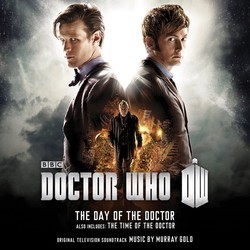 Doctor Who: The Day Of The Doctor / The Time Of The Doctor Soundtrack (Murray Gold) - CD cover