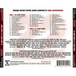 22 Jump Street / 21 Jump Street Soundtrack (Mark Mothersbaugh) - CD Back cover