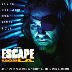 Escape from L.A. Soundtrack (John Carpenter, Shirley Walker) - CD cover