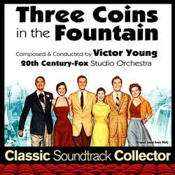Three Coins in the Fountain Soundtrack (Victor Young) - CD cover