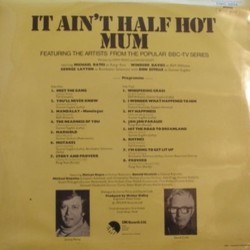 It Ain't Half Hot Mum Soundtrack (Various Artists, Jimmy Perry, Derek Taverner) - CD Back cover