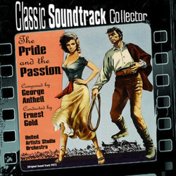The Pride and the Passion Soundtrack (George Antheil) - CD cover