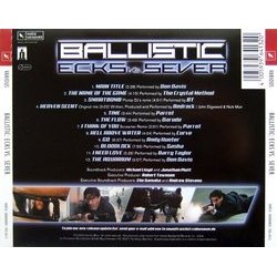 Ballistic: Ecks vs. Sever Soundtrack (Various Artists, Don Davis) - CD Back cover