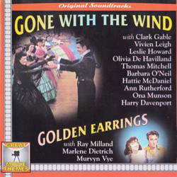 Gone With The Wind / Golden Earrings Soundtrack (Max Steiner, Victor Young) - CD cover