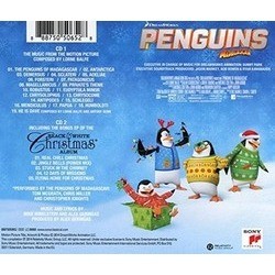 Penguins of Madagascar Soundtrack (Lorne Balfe, The Penguins) - CD Trasero