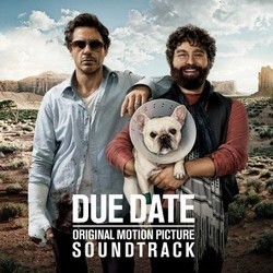 Due Date Soundtrack (Various Artists, Christophe Beck) - CD cover