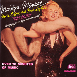 Marilyn Monroe : Never Before and Never Again Soundtrack (Various Artists, Marilyn Monroe) - CD cover