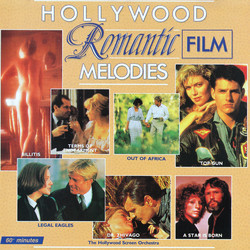 Hollywood Romantic Film Melodies Soundtrack (Various ) - CD cover