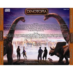 Dinotopia : Complete Original TV Score Episode I Soundtrack (Trevor Jones) - CD Back cover