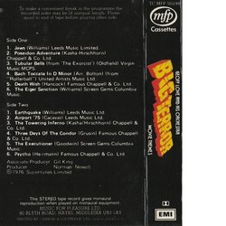 Big Terror Movie Themes Soundtrack (Various Artists, Geoff Love) - CD Back cover