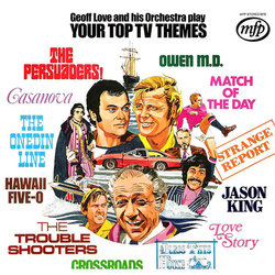 Your Top TV Themes Soundtrack (Various Artists, Geoff Love) - CD cover