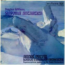 Sinfonia Antartica Soundtrack (Ralph Vaughan Williams) - CD cover