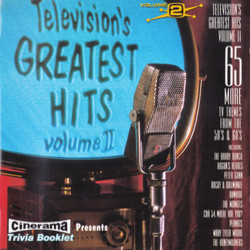 Television's Greatest Hits Volume II Soundtrack (Various ) - CD cover