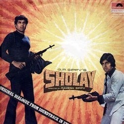Sholay Soundtrack (Various Artists, Anand Bakshi, Rahul Dev Burman) - CD cover
