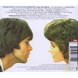 Take Me High / Two a Penny Soundtrack (Cliff Richard) - CD Back cover