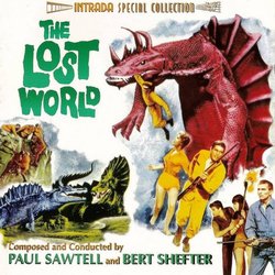 The Lost World/Five Weeks in a Balloon Soundtrack (Paul Sawtell, Bert Shefter) - CD cover