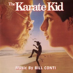The Karate Kid / The Right Stuff Soundtrack (Bill Conti) - CD cover