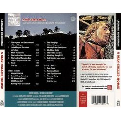A Man Called Horse Soundtrack (Leonard Rosenman) - CD Back cover