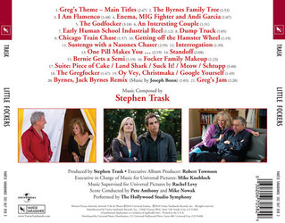 Little Fockers Soundtrack (Stephen Trask) - CD Back cover