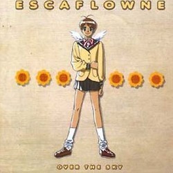 Escaflowne: Over the Sky Soundtrack (Various Artists, Yko Kanno, Hajime Mizoguchi) - CD cover