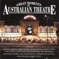 Great Moments in Australian Theatre Soundtrack (Various Artists, Various Artists) - CD cover