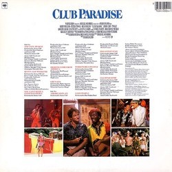 Club Paradise Soundtrack (Various Artists) - CD Back cover