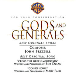 Gods and Generals Soundtrack (Randy Edelman, John Frizzell) - CD cover