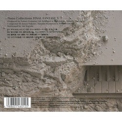 Final Fantasy X: Piano Collections Soundtrack (Masashi Hamauzu, Junya Nakano, Nobuo Uematsu) - CD Back cover
