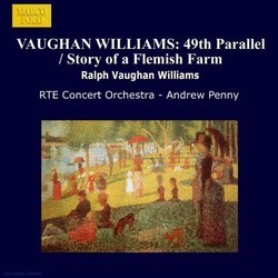49th Parallel / Story of a Flemish Farm Soundtrack (Ralph Vaughan Williams) - CD cover