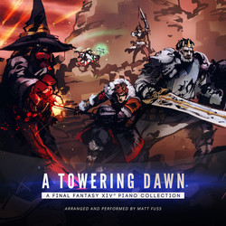 A Towering Dawn Soundtrack (Matt Fuss, Naoshi Mizuta, Masayoshi Soken, Nobuo Uematsu, Ai Yamashita, Ryo Yamazaki) - CD cover