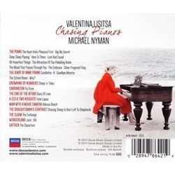 Chasing Pianos: The Piano Music of Michael Nyman Soundtrack (Valentina Lisitsa, Michael Nyman) - CD Back cover
